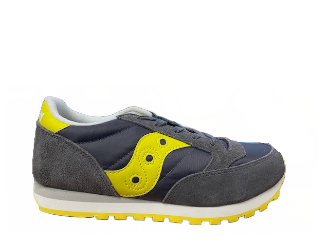 Saucony Originals Jazz children's sneakers shoe SY59145 gray yellow