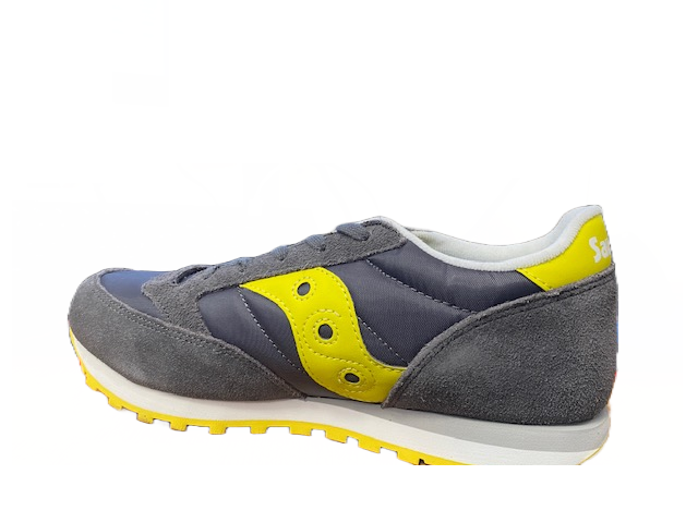 Saucony Originals Jazz children's sneakers shoe SY59145 gray yellow