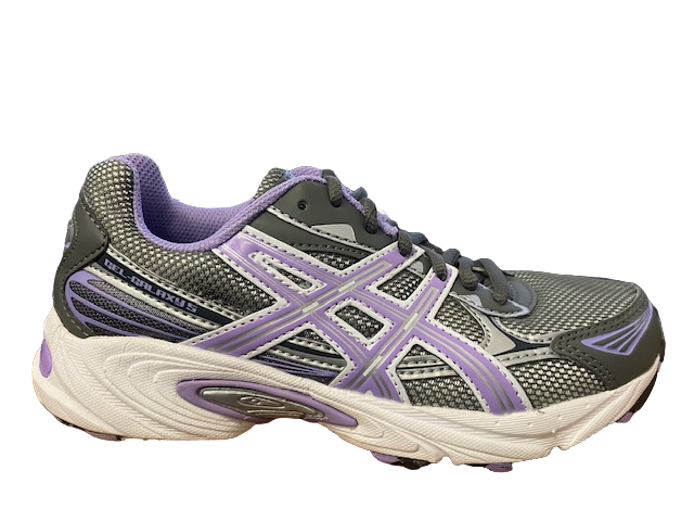 Asics Gel Galaxy 5 C200N girls' running shoe 7935 gray purple white
