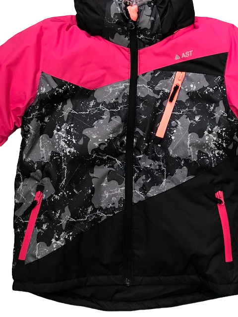 Astrolabio junior ski suit Y17M TC09 3C BCK fuchsia-black