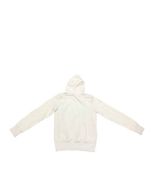Juventus men's cotton sweatshirt with hood FL3PE18 white