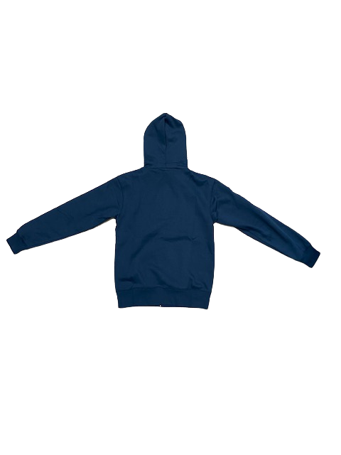 Champion tuta sportiva con cappuccio in cotone felpato da uomo 218117 BS560 MNO/MNO blu