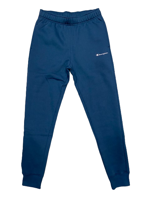 Champion tuta sportiva con cappuccio in cotone felpato da uomo 218117 BS560 MNO/MNO blu