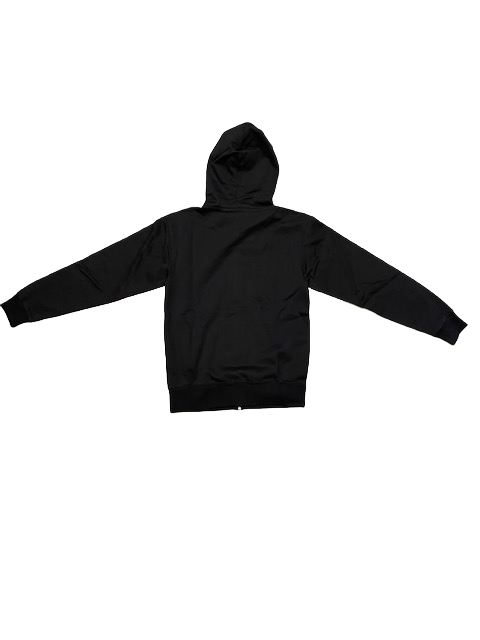 Champion tuta con cappuccio in cotone felpato 218117 KK001 NBK/NBK nero