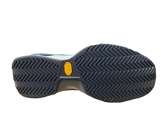 Lotto scarpa da tennis uomo Raptor Hyperpulse 100 SPD 215623 9FE all black-all white-green