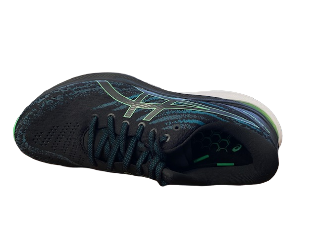 Asics men's running shoe Gel Kayano 29 1011B440 004 black-new leaf