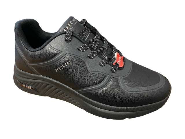 Skechers women's low sneakers Arch Fit S-Miles Mile Makers 155570/BBK black