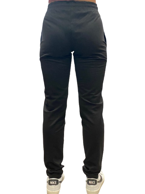 Hangar93 Pantalone in Felpa Brusched Z829D NRO01 nero