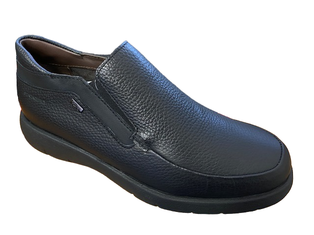 Stonefly Scarpa senza lacci da uomo in pelle di vitello Stream Hdry 11 Calf Leather 218259 000 nero