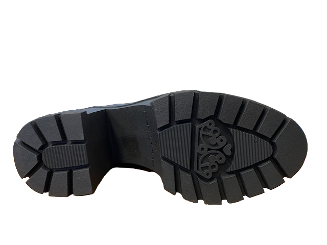 Fornarina Women's moccasin with Lisbon 7 black heel