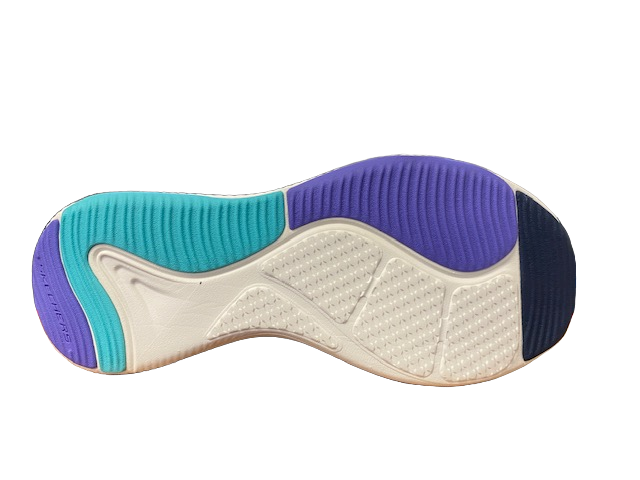 Skechers women's walking shoe D'Lux Fitness Perfect Timing Relaxed Fit 149836/NVMT blue