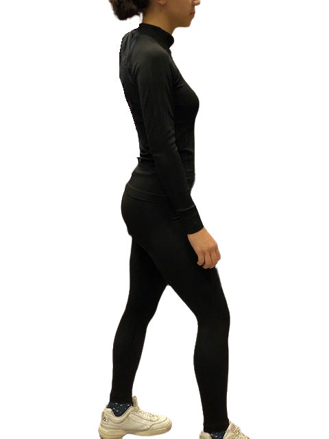 AST Pantalone intimo termico da donna multisport R18N KKT T15H 2V nero