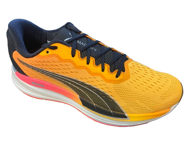 Puma men's running shoe Magnify Nitro Surge 376905 06 Sun Stream-Sunset Glow