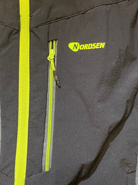 Nordsen Men's Unlined Outdoor Jacket Miletto NG3G 5KT black