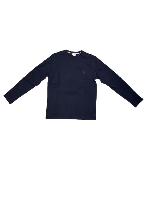 U.S. Polo Assn. T-shirt manica lunga da uomo Will 6314834502 179 blu