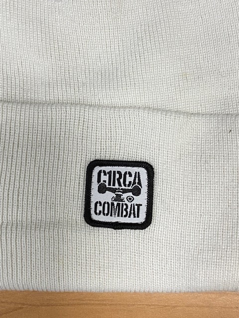 C1RCA Combat Recycled MBE048 beanie cap off white