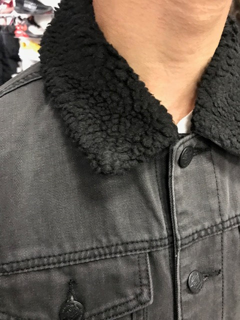 Santa Cruz Jacket Void Ring Dot Denim SCA-JKT-053 black