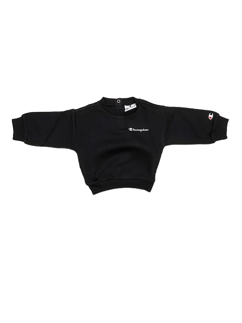 Champion Tuta infant felpa girocollo pantalone con polsino 4404504 KK001 nbk nera