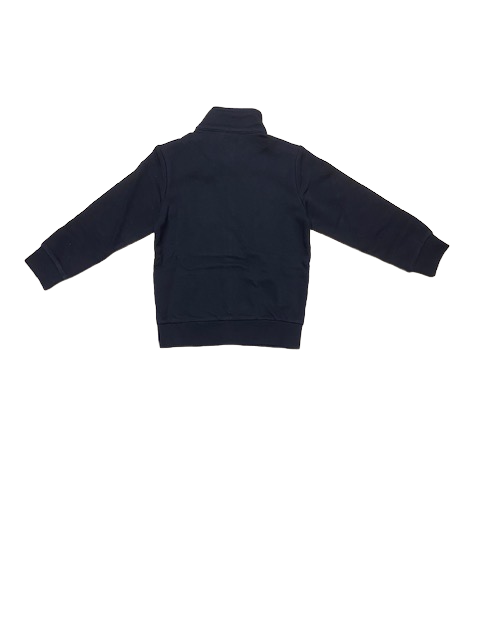 Champion Tuta da ragazzo in cotone garzato giacca con cerniera intera e pantalone con polsino 306180 BS501 NNY blu