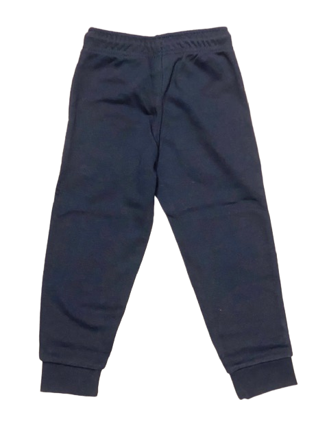 Champion Tuta da ragazzo in cotone garzato giacca con cerniera intera e pantalone con polsino 306180 BS501 NNY blu