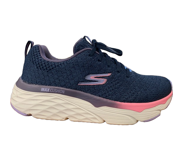 Skechers women's running shoe maximum cushioning Max Cushioning Elite Clarion 128564/NVPR navy-purple