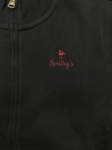 Smithy's Felpa da uomo cerniera intera SW00MFE203 navy