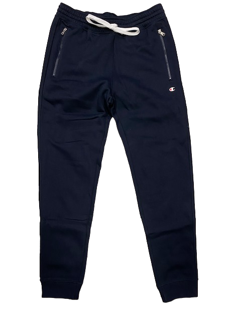 Champion Pantalone in cotone felpato con cerniera alle tasche 218342 BS501 NNY blu