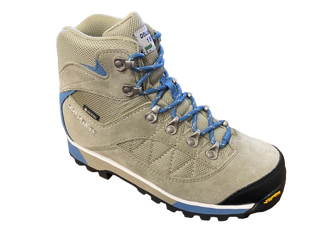 Dolomite women's trekking boot in goretex Zernez GTX 248116/SGCB sage grey/cornflower blue