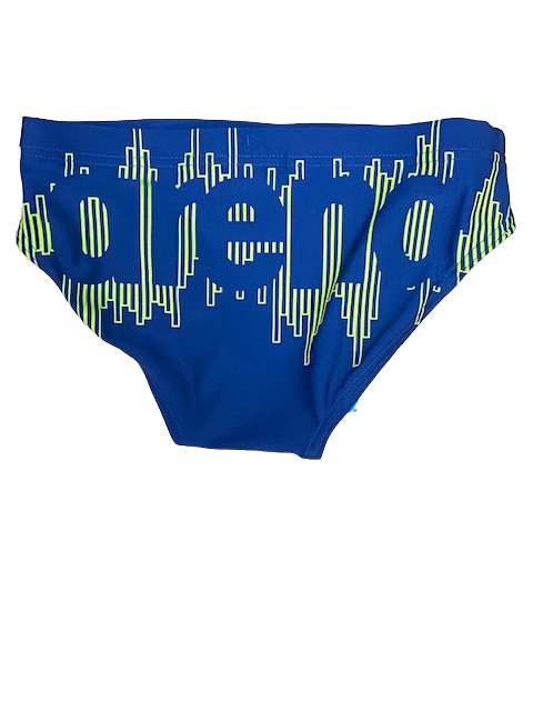 Arena Boys' swimsuit Logo Swim Brief 006357 760 navy-soft green