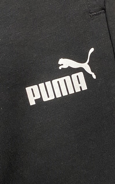 Puma Power junior full zip sweatshirt 849234-51 black-medium grey