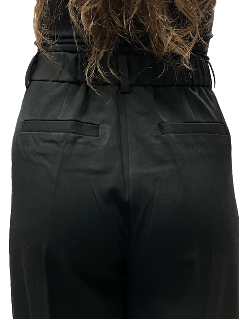 b.young women's trousers with elastic BYELLAN CUFF 20810400 200451 black