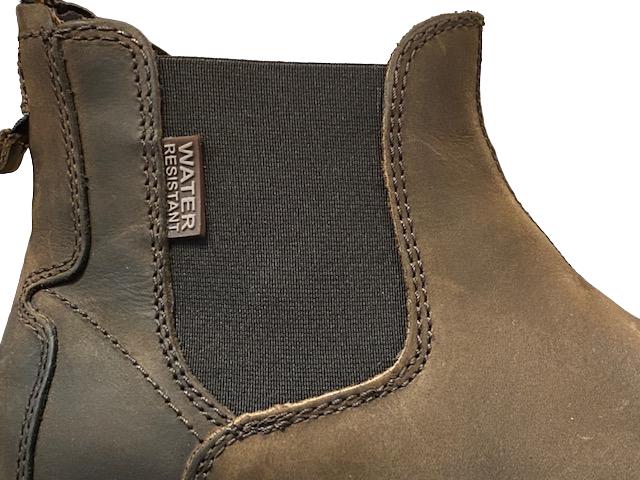 Shooters Stivaletto in pelle da uomo Tronchetto con elastico resistente all'acqua S3634 06 dark brown-brown