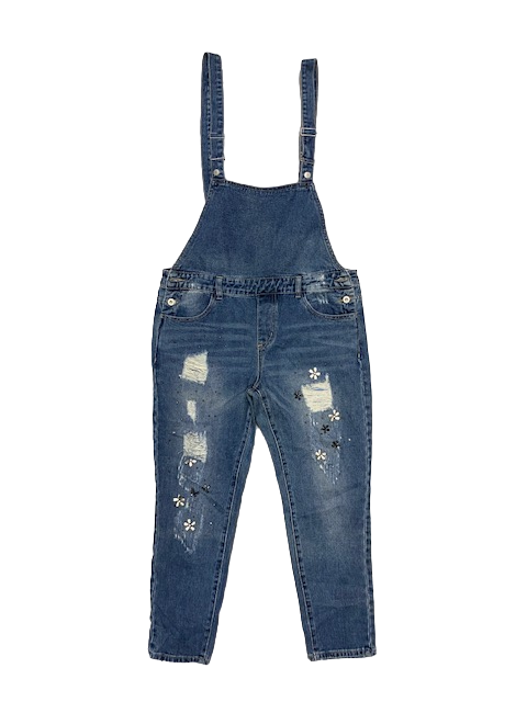 Scratch Dungarees PED43 Denim