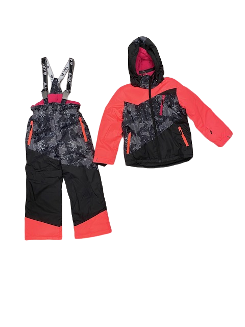 Astrolabio junior ski suit Y17M TC09 3C EQL coral-black