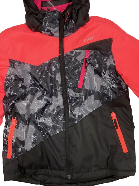 Astrolabio junior ski suit Y17M TC09 3C EQL coral-black