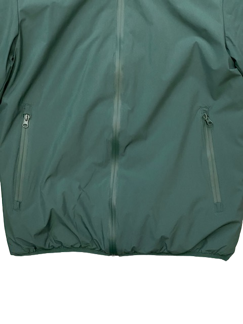 Censured Giubbotto uomo Reversibile con cappuccio JM4096 T SSK 3020 green blue
