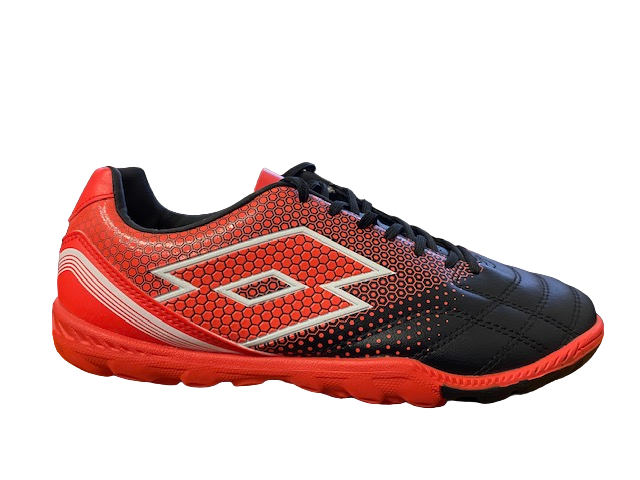 Lotto Spider 700 XIII TF S7177 scarpa da calcetto black red