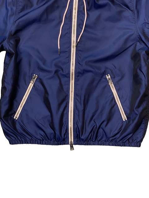 Champion giacca con cappuccio da uomo Jacket 113897 S20 BS503 BLI blue