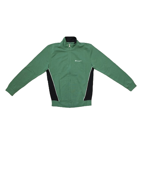 Champion tuta sportiva da uomo in cotone leggero 218678 GS108 FOLI/NBK verde-blue marino
