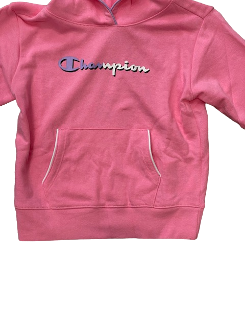 Champion girls' hoodie Legacy C-Color Powerblend 404664 PS074 pink