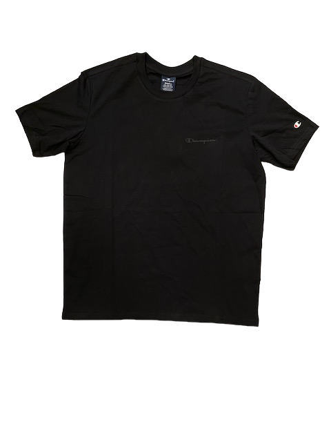 Champion T-shirt manica corta da uomo Legacy Americans Classic Small Logo 218539 KK002 NBK nero