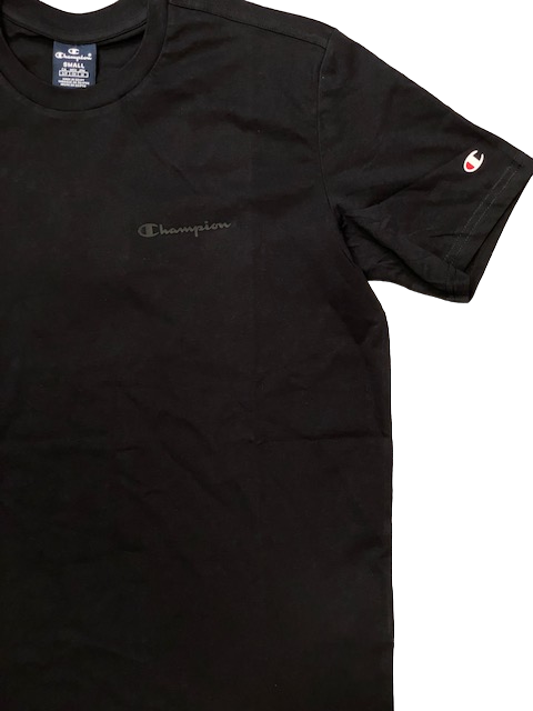 Champion T-shirt manica corta da uomo Legacy Americans Classic Small Logo 218539 KK002 NBK nero