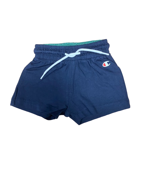 Champion completino da bimbo Legacy maglietta e pantaloncino 306379 GS108 FOLI verde blu