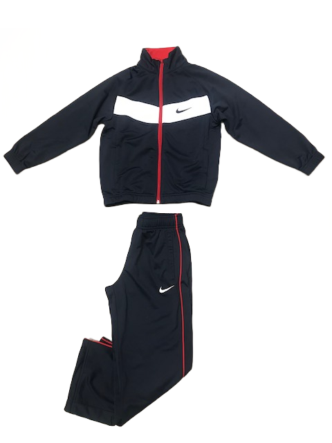 Nike Children's polyester tracksuit 381521 452 blue-white-red