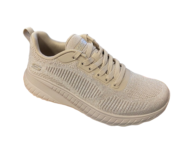 Skechers women's sneakers shoe Bob Squad Chaos Sparkle Divine 117219/TPE dove grey