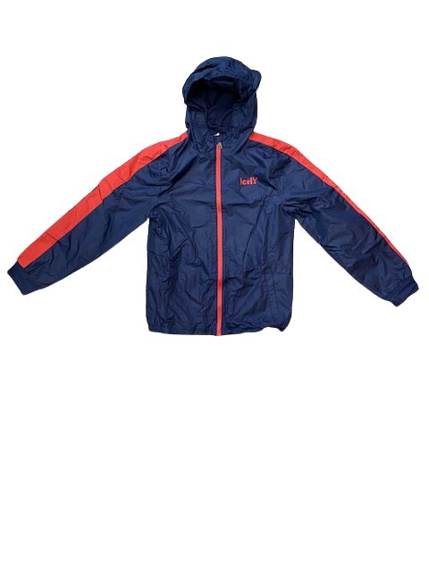Levi's Kids Boys' windbreaker LVD Core Windbreaker 9EH380-BCF blue red