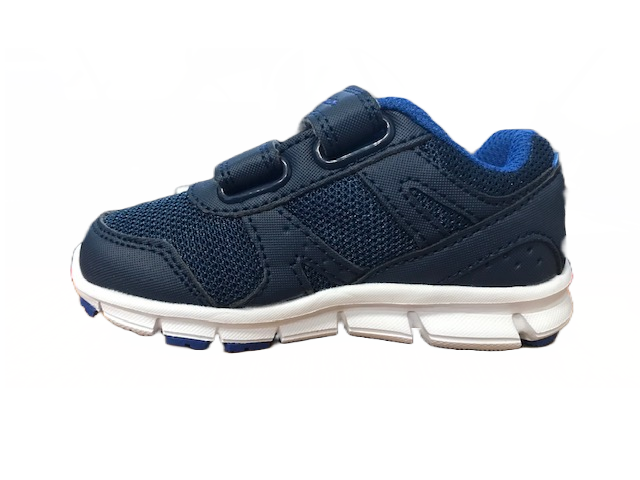 Champion scarpa da ginnastica da bambino in tela con strappo Low Cut Combo S30912-S18-BS517 blu