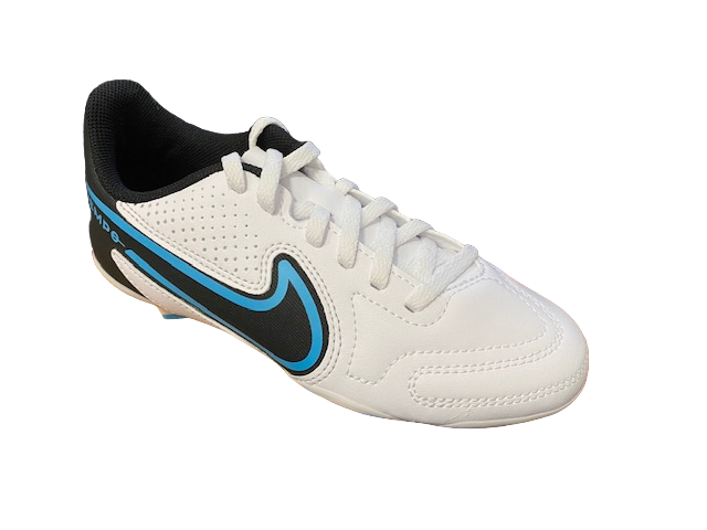 Nike scarpa da calcio da ragazzo Legend 9 Club FG/MG DA1331-146 bianco-blu-rosa-nero