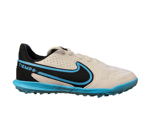 Nike scarpa da calcetto Legend 9 Club TF DA1334-146 bianco-baltic blue-pink blast-nero