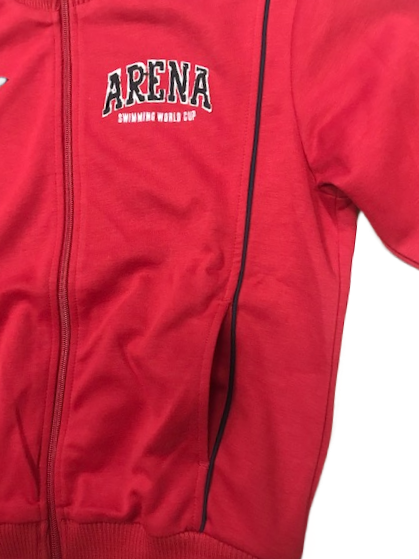 Arena Tambark JR children's tracksuit 61810 48 red passion-ultramarine